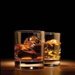 Lucky whisky glass