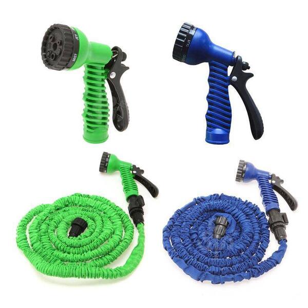 Magical Hose Pipe With Spray Gun-75ft(Color Assorted)