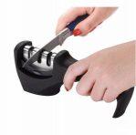 Manual Knife Sharpner 3-Stage Knife Sharpening Tool Professiona