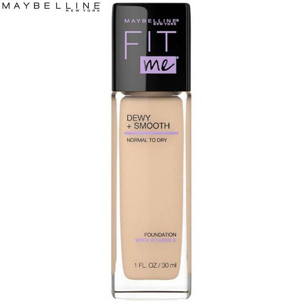 Maybelline fit me Foundation dewy+smooth 30ml Shade 118 light beige