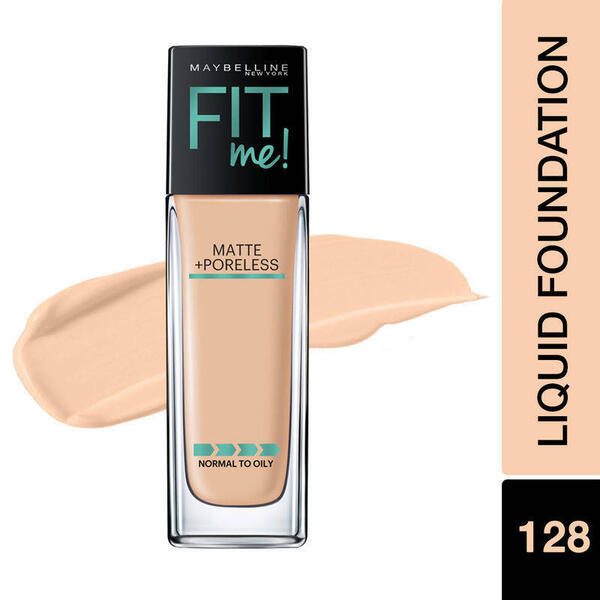 Maybelline Fit Me Matte+Poreless foundation - 128 Warm Nude