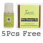 Mentha Essential Oil  5 pcs and Free Mint Shampoo Bar
