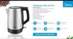 Midea 1.7L stainless steel kettle(MK-17S32A)