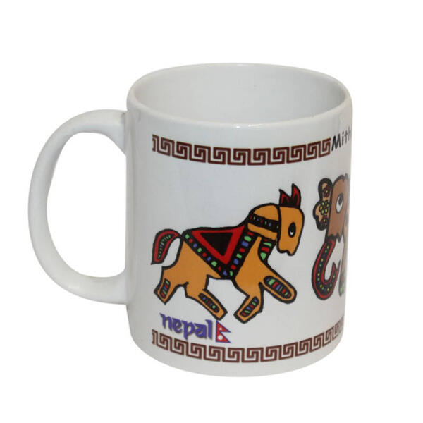 Mithila Art Animals 11Oz Mug
