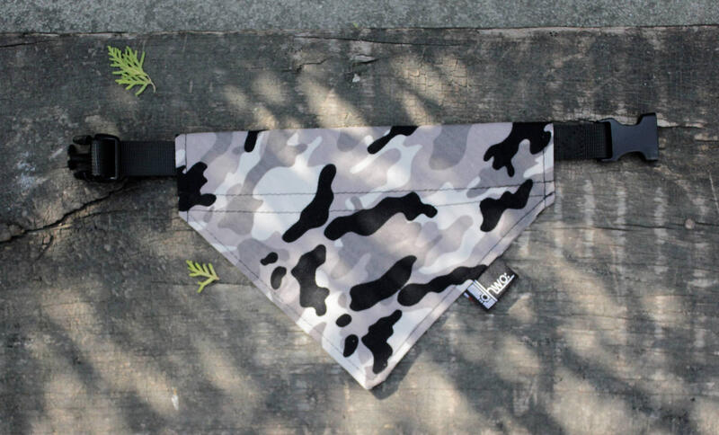 Monochrome Camo Dhwo Bandanas - Small