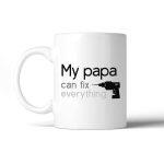 My Papa Fix White Coffee Mug Funny Fathers Day Gifts