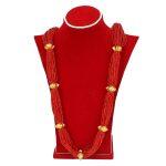 Nau Gedi With Red Pote Designed For Women