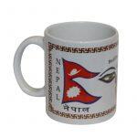Nepal Flag & Buddha 11Oz Mug
