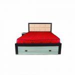 Nepo Queen Size Bed with One Side Table