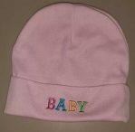 New born baby print cap