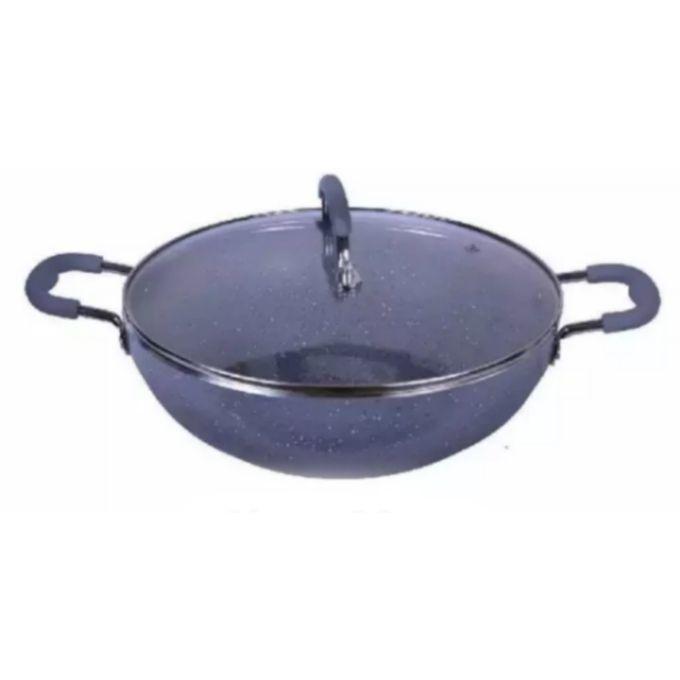 Non-Stick Granite Kadhai With Induction Base (24cm)
