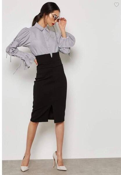 Only High Waist Pencil Skirt