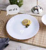 Opalware  Dinner Plate Set, 6 pcs