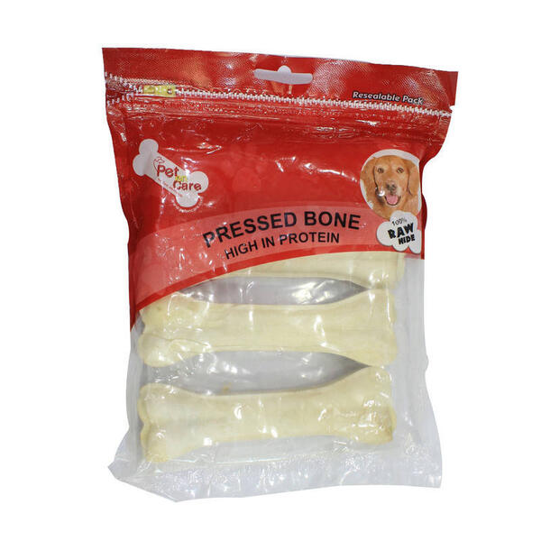 Pet en Care Medium Size 4 Pieces Pressed Bone