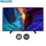 Philips  55Pft6100/98 55 Inch Smart Led Tv -  (Black)
