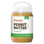 Pintola All Natural Peanut Butter (Crunchy) (2.5 kg) (Unsweetened, Non-GMO, Gluten Free, Vegan