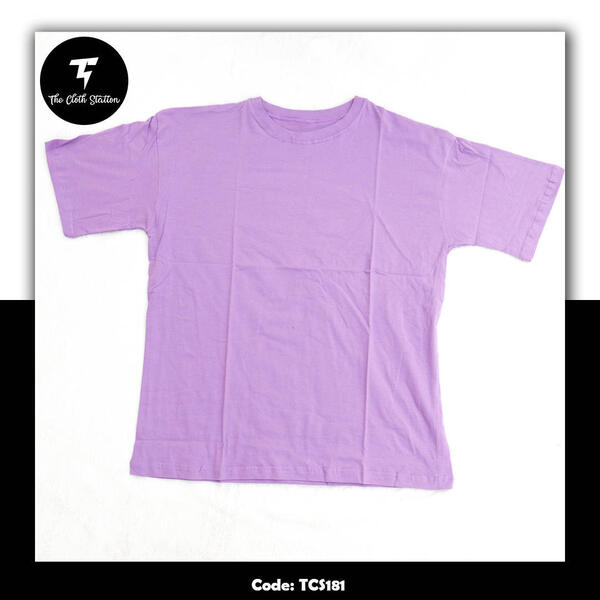 Plain OverSize T-shirt for Women