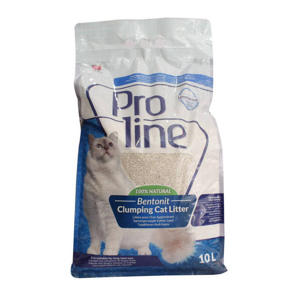 Pro Line 100% Natural Bentonit Clumping Cat Litter -10L