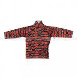 Red Cotton Printed Bhoto