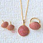 Red Dot Style Women Earring Set