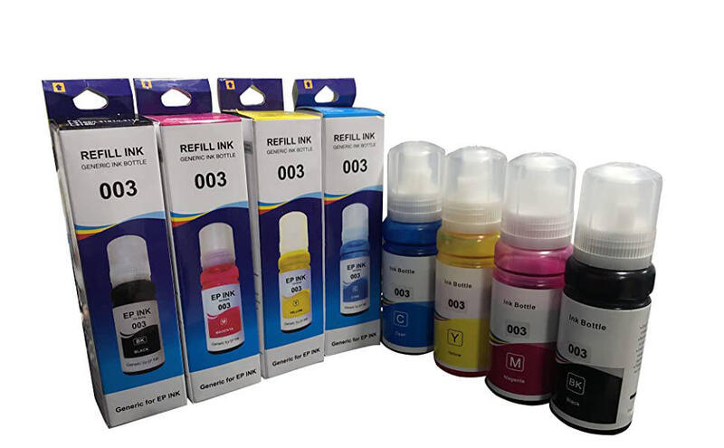 Refill Ink Set Of 4 For Epson 3110 Printer