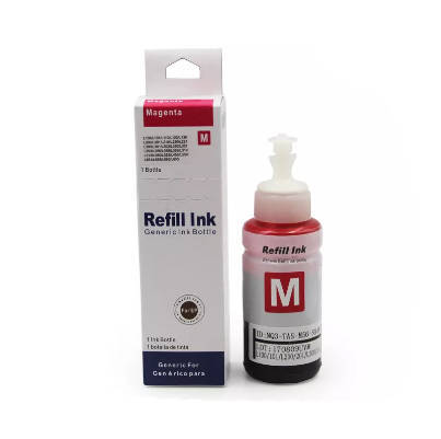 Refill Magenta Ink For Epson Inkjet Printer