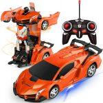 Remote Control Deformation Lamborghini Robot Car