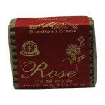 Rose Handmade Natural Body & Hair Soap - 100G