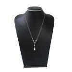 Sachhyam Craft White Silver Brass Pearl Design Necklace