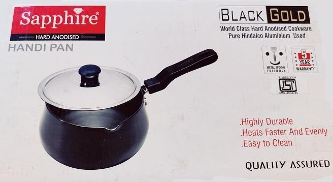 Sapphire Hard Anodised-Handi Pan