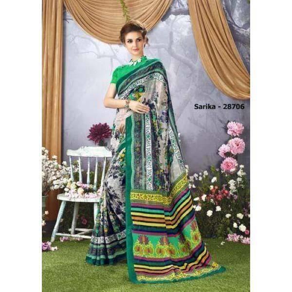 Sarika Printed Georgette Saree For Women