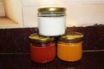 Set of 3-Storage Glass Jar 350ml Spices Jar dried fruit storage and pickle JAR