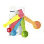 Set Of 5 Measuring Spoons - Multi-Color