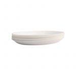 Set Of 6 White Extra Resistant Plate
