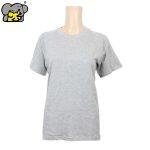Shangrila Grey Plain Cotton T-Shirt For Women