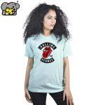 Shangrila The Rolling Stones Printed T-Shirt For Women