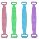 Silicone Back Scrub Bath Shower Bath Towel Body Brush