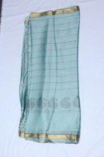 Skyblue Braso Saree For Women