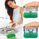 Soap Pump and Sponge caddy