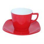 Solid Melamine Cup With Saucer – C-273 – Each