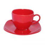 Solid Melamine Cup With Saucer Set – C-308 – Each
