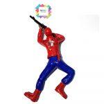 Spiderman Crawling Toy with Gun Shoot and Light (Red)