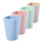 Square Mouth Plastic Glass