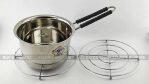 Stainless  Steel Hot Pot Stand Approx. 19.5 cm  - Set of 2