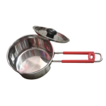 Stainless Steel Sauce Pan With Lid, Size 6 inch Diameter