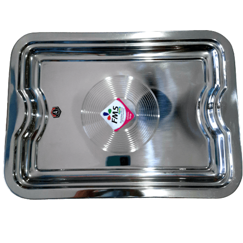 Stainless Steel Serving Tray-Famous