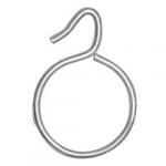 Steel Curtain Rings 1.5 inches SilverPieces