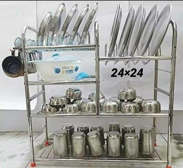 Steel Kitchen Rack 24×24