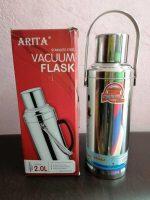 Steel Vacuum Flasks - 2 ltr