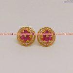 Stone Studded Top /Stud Earring For Women